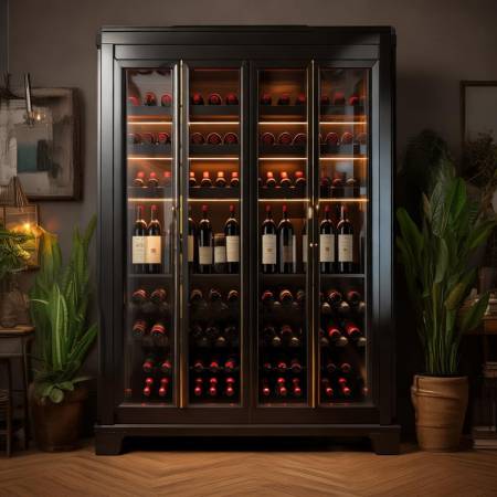 用心布置红酒柜