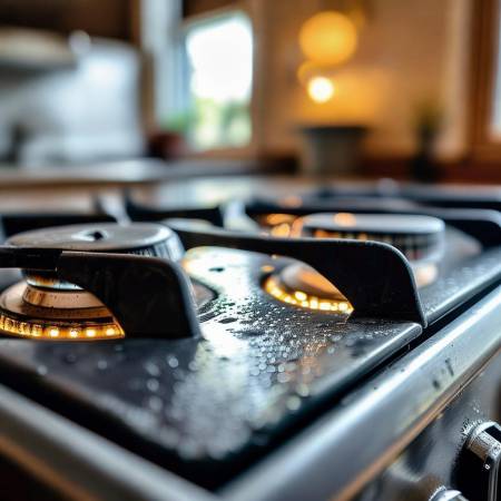 清洁燃气灶，健康生活更美好