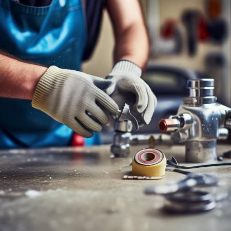 准备工具,按步骤接水