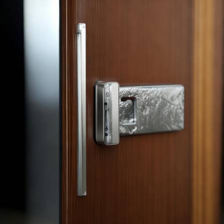 指纹锁需选安全位置