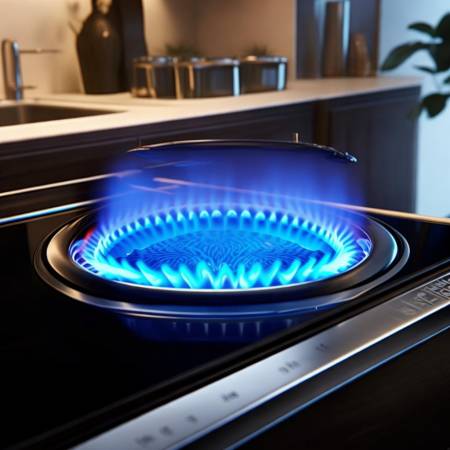 燃气灶火力强大,节能环保