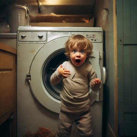 老洗衣机爆炸惊险记