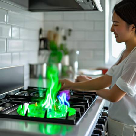 燃气灶技巧,安全烹饪乐
