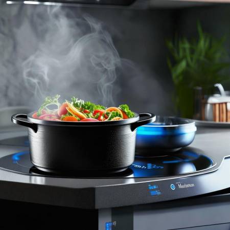 火星人集成灶铁锅,烹饪利器