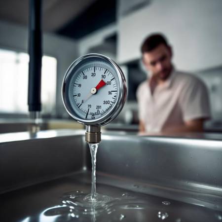 检查水压,必要时换增压泵