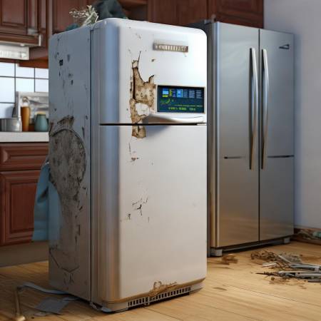 维修费高,新冰箱更划算