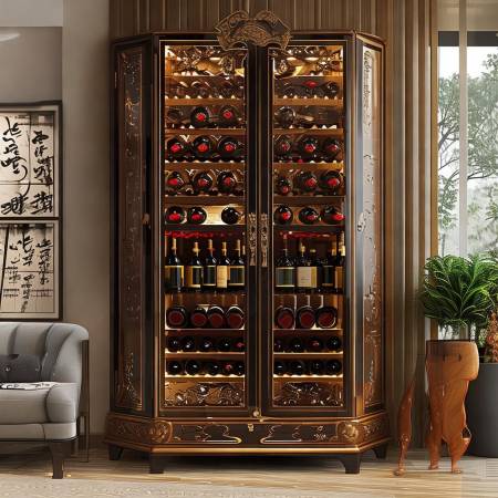 “中式酒柜,家居高档利器”