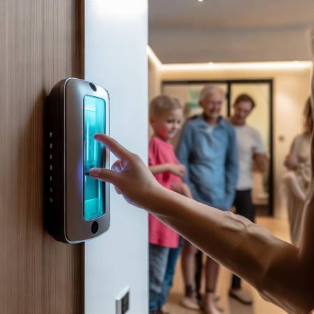 指纹锁:便捷安全,一按即开
