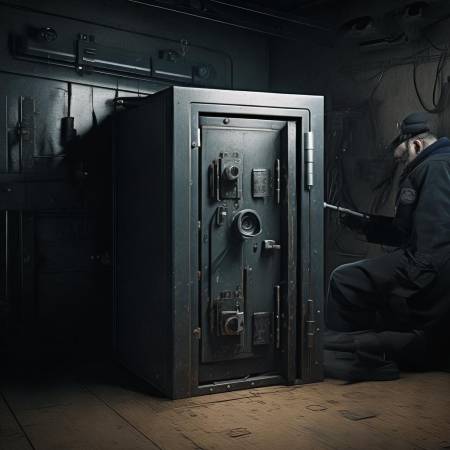 假保险柜藏跨国诈骗团伙