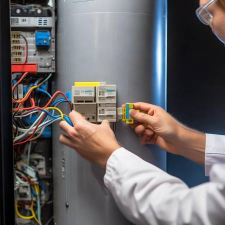 “线控器正负极对接，确保连接牢