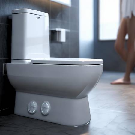 智能马桶自动冲洗