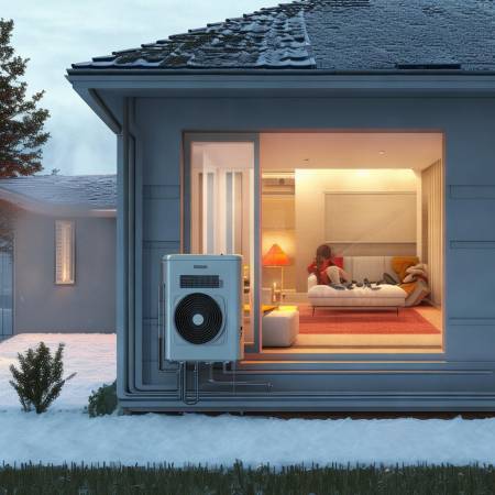 空气能供暖，安全无忧