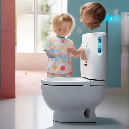 幼儿语音智能马桶，新体验利器