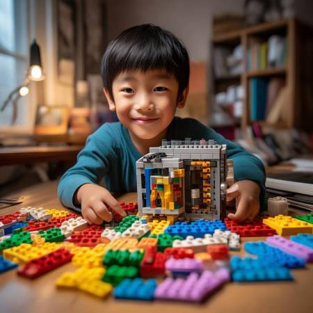 乐高保险柜攻略,DIY乐趣无限