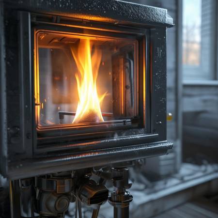 壁挂炉火焰不稳定需清理