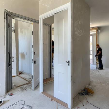 安装门需注意缝隙密封和轨道平稳