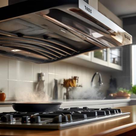 厨房好帮手,油烟机排风扇