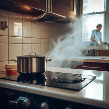 熄火报警,避免烧糊锅