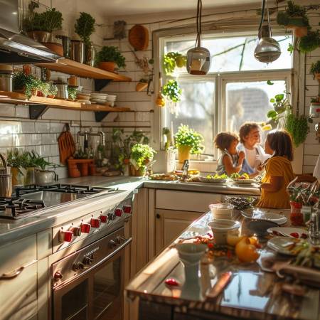 厨房整洁，生活更美好