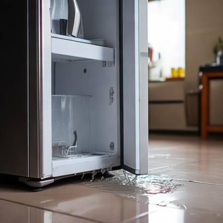 冰箱门闭合不严,易漏水