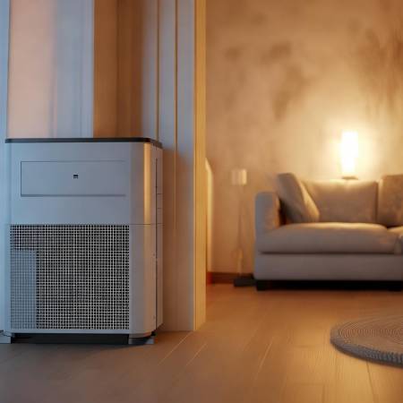 “空气能采暖,冬日温暖家”