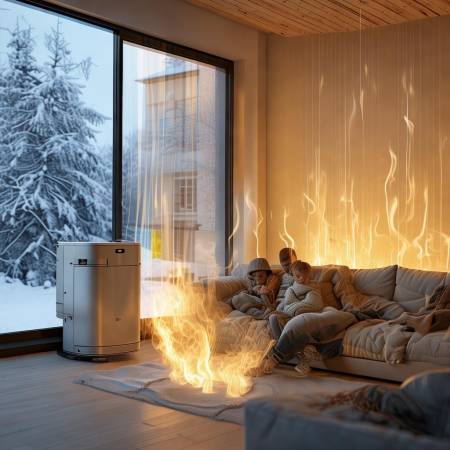 空气能采暖,冬日暖家秘籍