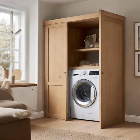 定制洗衣机柜,美观实用
