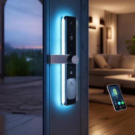 智能锁，一键远程开锁