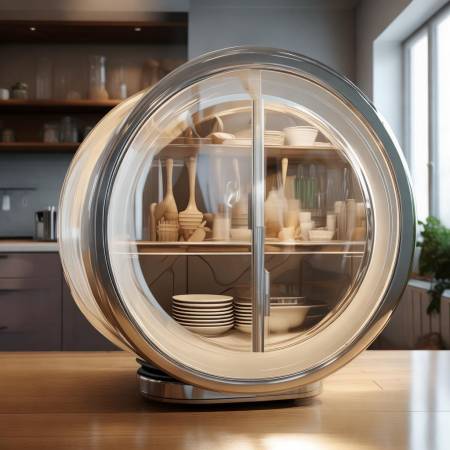 “环形消毒柜，家庭健康守护神”