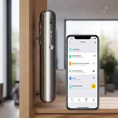 智能门锁，实时反馈