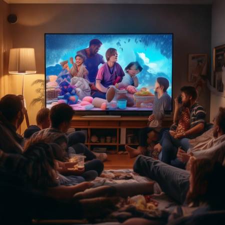 “110寸电视,观影盛宴值得投