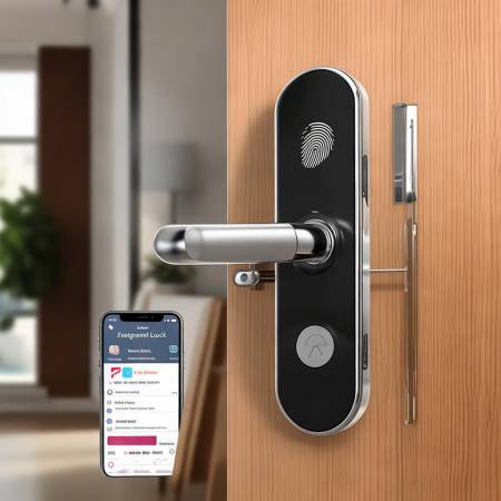 ZZ指纹锁，智能便捷，服务周到