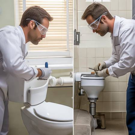 拆卸水箱，拧螺丝取下