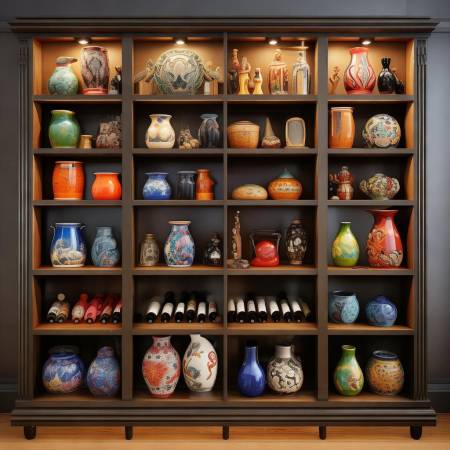 红酒柜色彩点缀