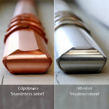 铜管贵,不锈钢耐腐蚀