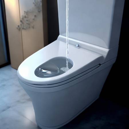 冲水阀节水设计，如弹珠玩具