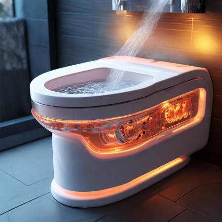 智能马桶暖宝宝，精准控温