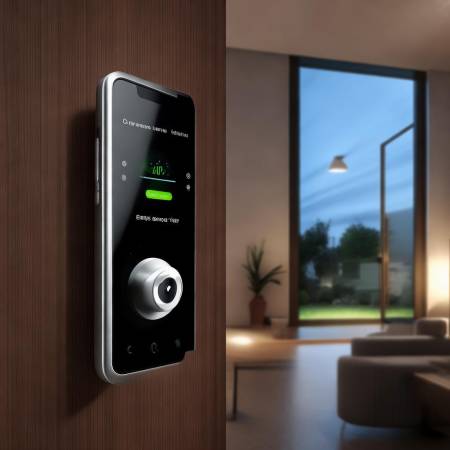 智能指纹锁,手机控家