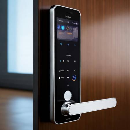 指纹锁多解锁方式,手机APP远