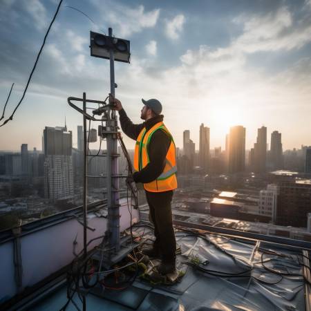户外打孔师傅，风吹日晒收入高
