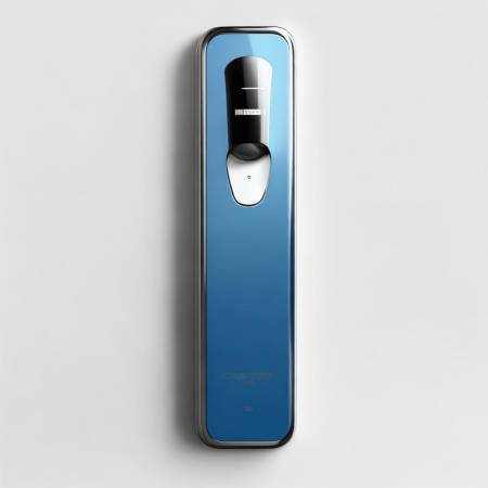 蓝盾指纹锁，简约大方，风格百搭