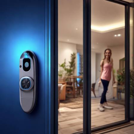 蓝盾指纹锁，安全又便捷