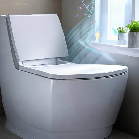 “保持马桶通风,除臭有妙招”