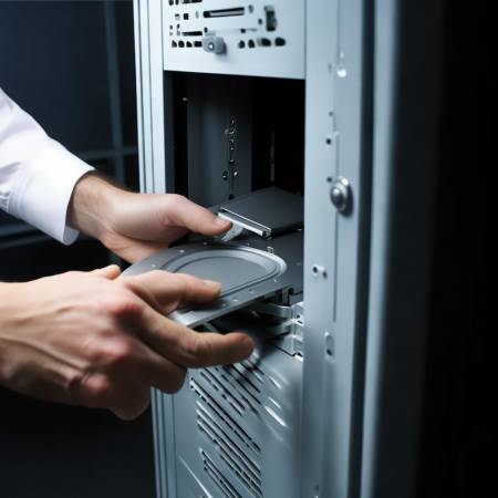 “保险柜转盘需安装到位”