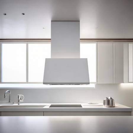 “白色油烟机,厨房颜值担当”