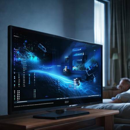 “电视变监控,夜视安全无忧”