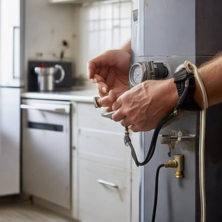 检查电源及水压