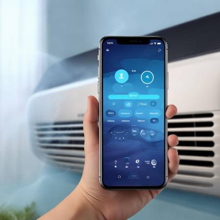 手机控空调，自动调温贴心