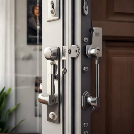 “子母防盗门晃动问题分析”