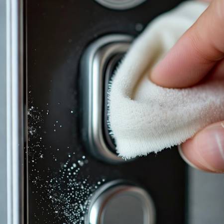 清洁指纹传感器,恢复锁活力